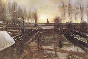 The Parsonage Garden at Nuenen in the Snow (nn04)